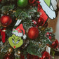 Grinch | Grinch face ornament | Christmas | Grinchmas